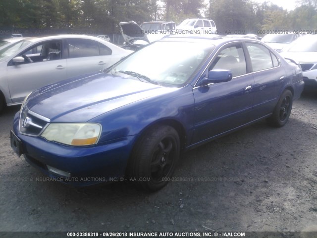 19UUA56823A031792 - 2003 ACURA 3.2TL TYPE-S Dark Blue photo 2