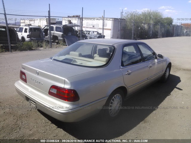 JH4KA7679SC010352 - 1995 ACURA LEGEND LS GOLD photo 4