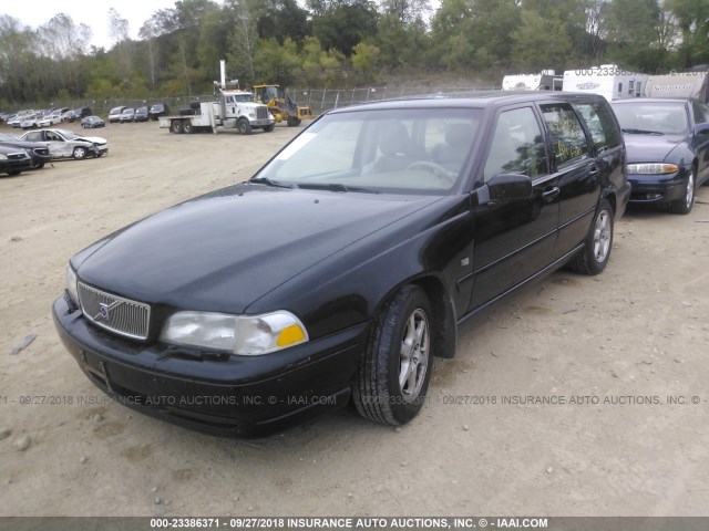 YV1LW61J0Y2732161 - 2000 VOLVO V70 SE BLACK photo 2