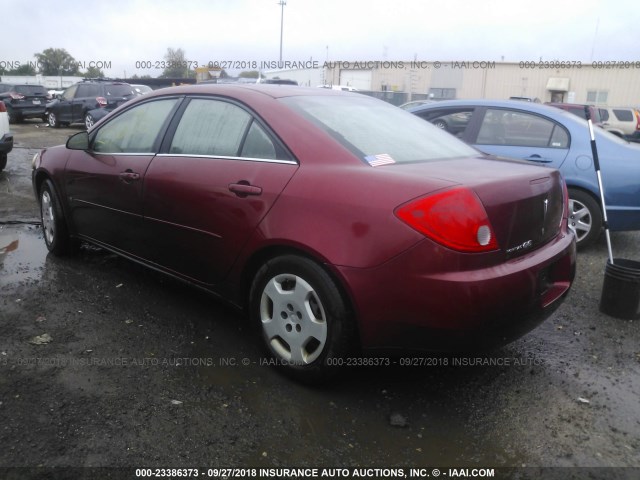 1G2ZF57B184114513 - 2008 PONTIAC G6 VALUE LEADER/BASE MAROON photo 3