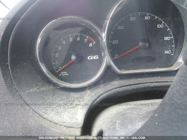 1G2ZF57B184114513 - 2008 PONTIAC G6 VALUE LEADER/BASE MAROON photo 7