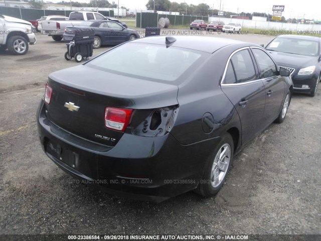 1G11C5SL3FF305314 - 2015 CHEVROLET MALIBU 1LT BLACK photo 4