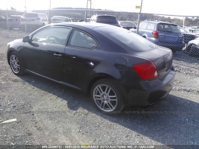 JTKDE177X70166296 - 2007 TOYOTA SCION TC 黑色 照片 3