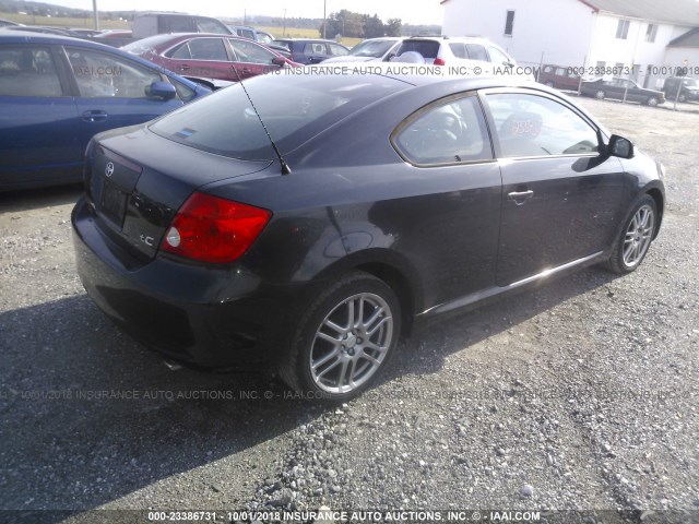 JTKDE177X70166296 - 2007 TOYOTA SCION TC 黑色 照片 4