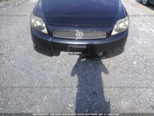 JTKDE177X70166296 - 2007 TOYOTA SCION TC 黑色 照片 6