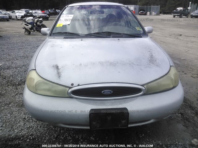 1FAFP6636WK241249 - 1998 FORD CONTOUR LX/SPORT/SE SILVER photo 6