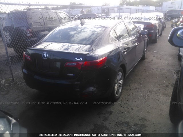 19VDE3F74DE301191 - 2013 ACURA ILX HYBRID TECH BLACK photo 4