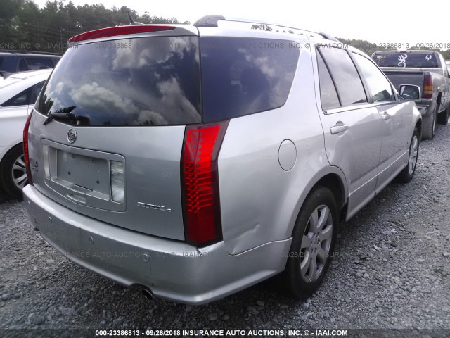 1GYEE63A670192298 - 2007 CADILLAC SRX SILVER photo 4