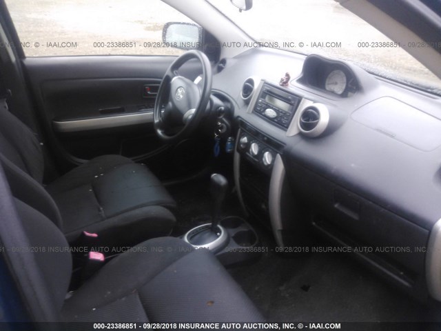 JTKKT604450102410 - 2005 TOYOTA SCION XA ლურჯი ფოტო 5