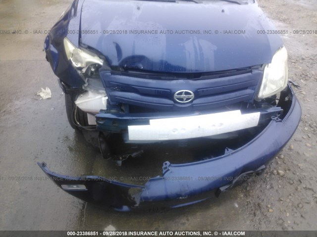 JTKKT604450102410 - 2005 TOYOTA SCION XA ლურჯი ფოტო 6