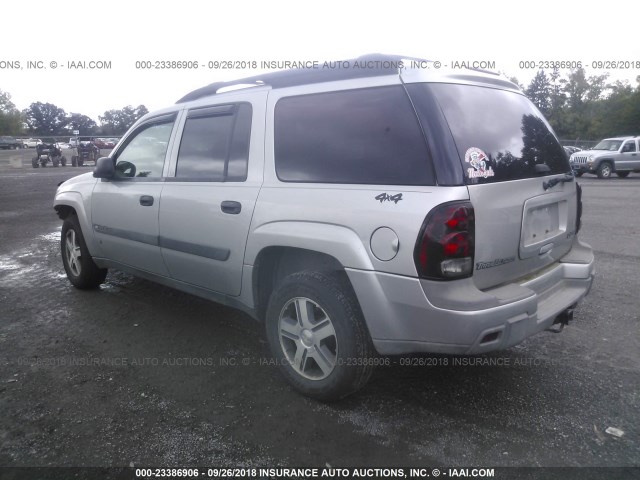 1GNET16S046193143 - 2004 CHEVROLET TRAILBLAZER EXT LS/EXT LT SILVER photo 3