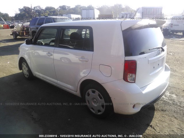 JTLZE4FE7DJ047937 - 2013 TOYOTA SCION XB Ақ фото 3