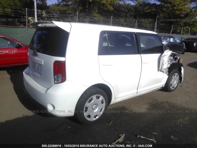 JTLZE4FE7DJ047937 - 2013 TOYOTA SCION XB Ақ фото 4