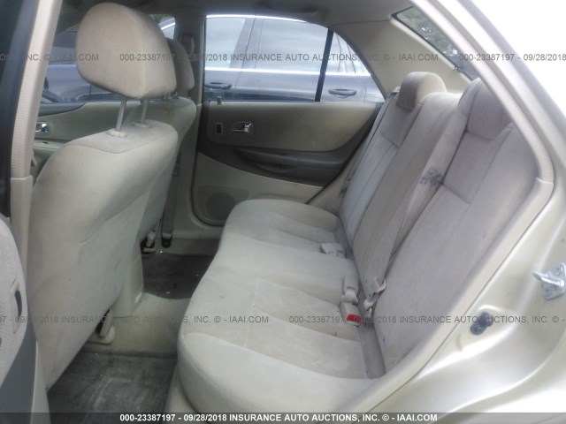 JM1BJ225410440086 - 2001 MAZDA PROTEGE LX/ES თაფლისფერი ფოტო 8