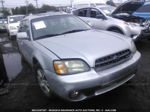 4S3BH896X47633061 - 2004 SUBARU LEGACY OUTBACK H6 3.0 VDC SILVER photo 1