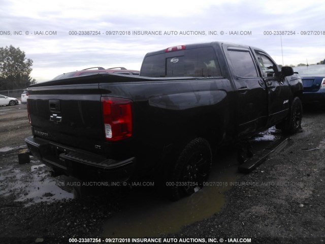 3GCUKSEC3GG387191 - 2016 CHEVROLET SILVERADO K1500 LTZ BLACK photo 4