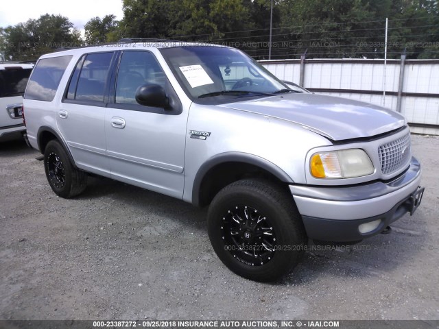 1FMPU16L0YLA13461 - 2000 FORD EXPEDITION XLT GRAY photo 1