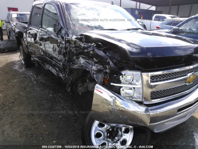 3GCPCREA0DG234801 - 2013 CHEVROLET SILVERADO C1500  LS BLACK photo 6