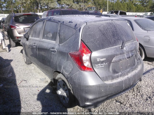 3N1CE2CP4HL364412 - 2017 NISSAN VERSA NOTE S/S PLUS/SV/SL/SR GRAY photo 3