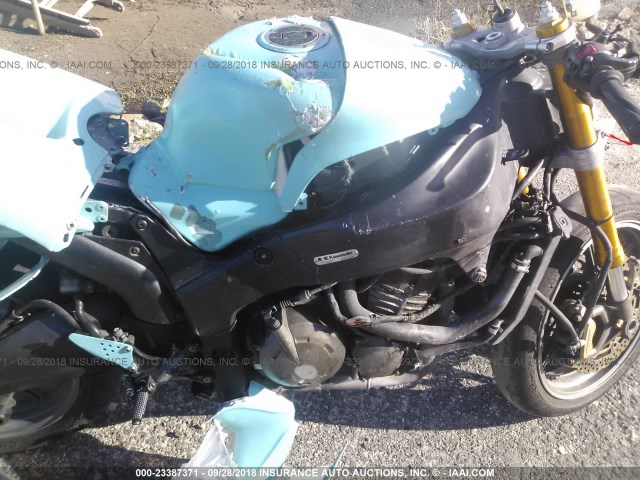 JKBZXJC125A005589 - 2005 KAWASAKI ZX636 C1 BLUE photo 8