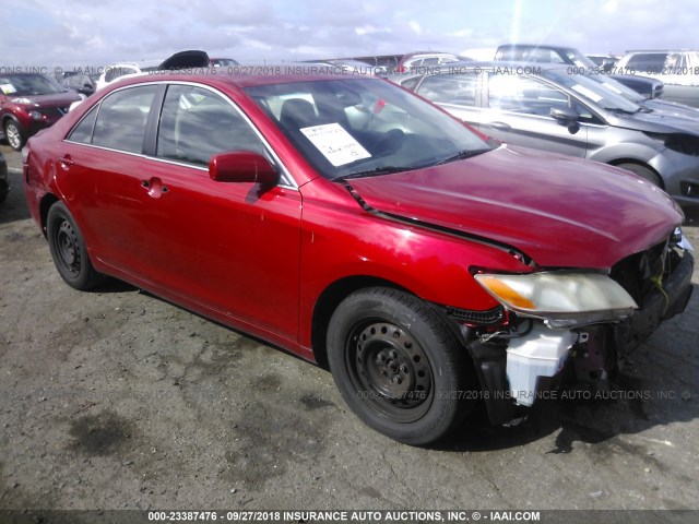 4T1BE46K09U351566 - 2009 TOYOTA CAMRY SE/LE/XLE 勃艮第红 照片 1