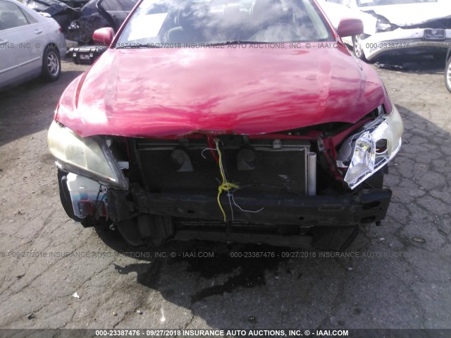4T1BE46K09U351566 - 2009 TOYOTA CAMRY SE/LE/XLE 勃艮第红 照片 6