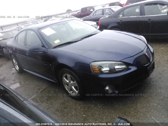 2G2WP552881165585 - 2008 PONTIAC GRAND PRIX Dark Blue photo 1