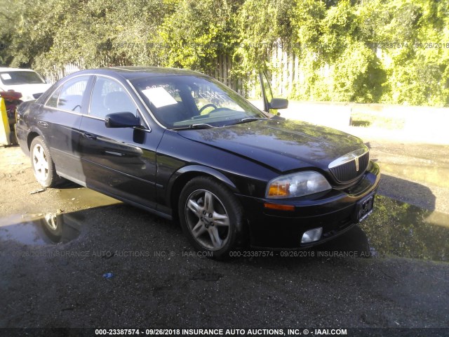 1LNHM87A62Y664582 - 2002 LINCOLN LS BLACK photo 1