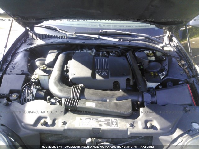 1LNHM87A62Y664582 - 2002 LINCOLN LS BLACK photo 10