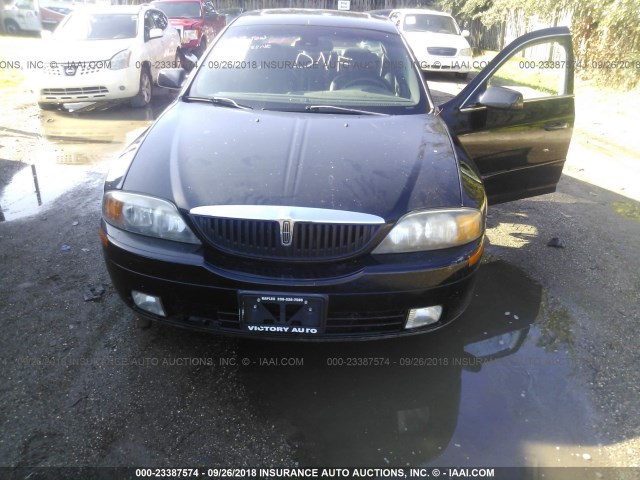 1LNHM87A62Y664582 - 2002 LINCOLN LS BLACK photo 6
