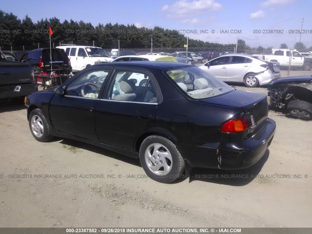 2T1BR12E3YC371264 - 2000 TOYOTA COROLLA VE/CE/LE 黑色 照片 3
