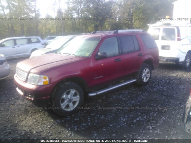 1FMDU73K45UB70093 - 2005 FORD EXPLORER XLT/XLT SPORT/NBX 红色 照片 2