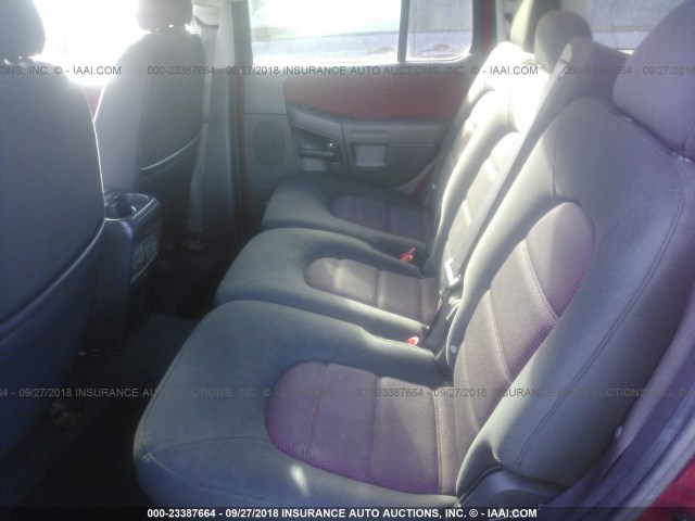 1FMDU73K45UB70093 - 2005 FORD EXPLORER XLT/XLT SPORT/NBX 红色 照片 8