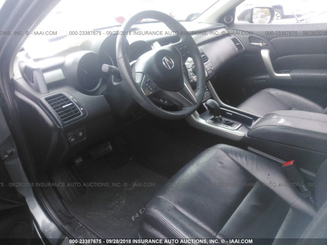 5J8TB1H54BA005620 - 2011 ACURA RDX TECHNOLOGY GRAY photo 5