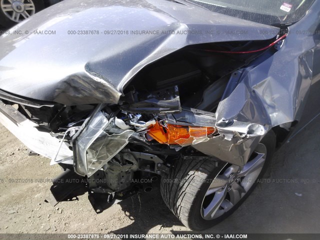 19VDE1F31EE012711 - 2014 ACURA ILX 20 GRAY photo 6