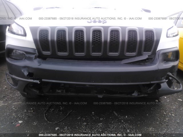 1C4PJMBBXFW524697 - 2015 JEEP CHEROKEE TRAILHAWK 白色 照片 6