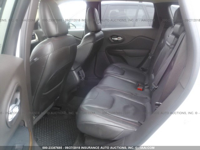 1C4PJMBBXFW524697 - 2015 JEEP CHEROKEE TRAILHAWK 白色 照片 8