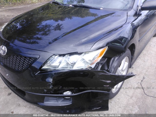 4T1BE46KX9U405682 - 2009 TOYOTA CAMRY SE/LE/XLE შავი ფოტო 6