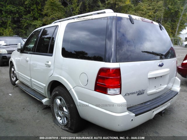 1FMFU205X6LA33385 - 2006 FORD EXPEDITION LIMITED WHITE photo 3