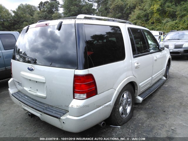 1FMFU205X6LA33385 - 2006 FORD EXPEDITION LIMITED 白色 照片 4
