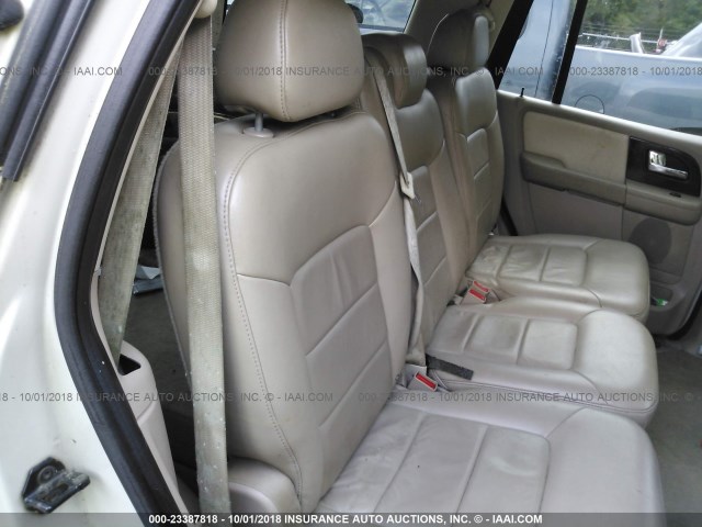 1FMFU205X6LA33385 - 2006 FORD EXPEDITION LIMITED 白色 照片 8