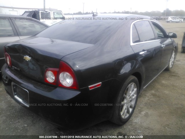 1G1ZE5E79AF208493 - 2010 CHEVROLET MALIBU LTZ 黑色 照片 4