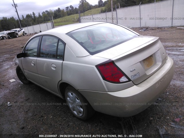 1G8AJ52F84Z218120 - 2004 SATURN ION LEVEL 2 棕色 照片 3