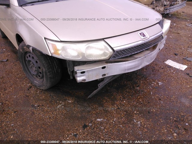 1G8AJ52F84Z218120 - 2004 SATURN ION LEVEL 2 棕色 照片 6