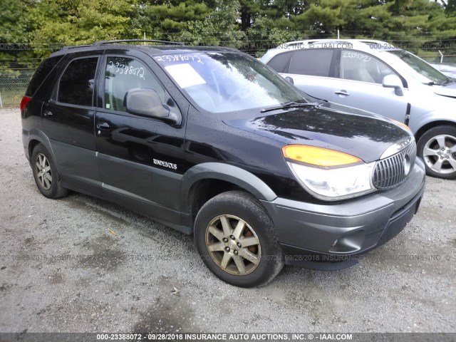 3G5DA03E32S575749 - 2002 BUICK RENDEZVOUS CX BLACK photo 1