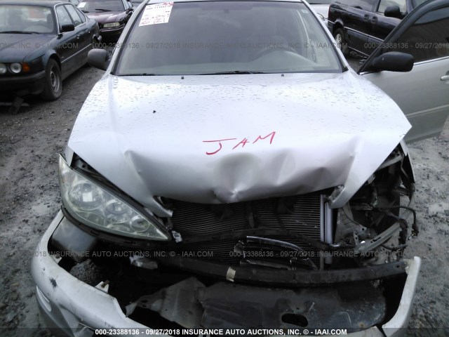4T1BE32K06U148110 - 2006 TOYOTA CAMRY LE/XLE/SE GRAY photo 10