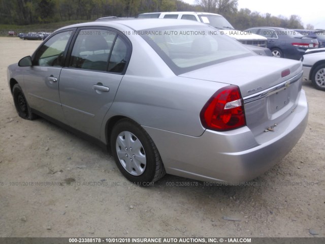 1G1ZS58F98F131680 - 2008 CHEVROLET MALIBU LS ვერცხლისფერი ფოტო 3