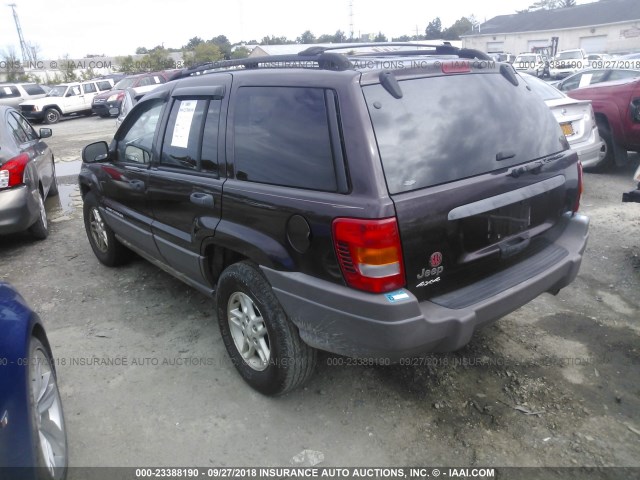 1J4GW48S64C251288 - 2004 JEEP GRAND CHEROKEE LAREDO/COLUMBIA/FREEDOM 紫色 照片 3