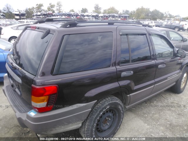 1J4GW48S64C251288 - 2004 JEEP GRAND CHEROKEE LAREDO/COLUMBIA/FREEDOM 紫色 照片 4