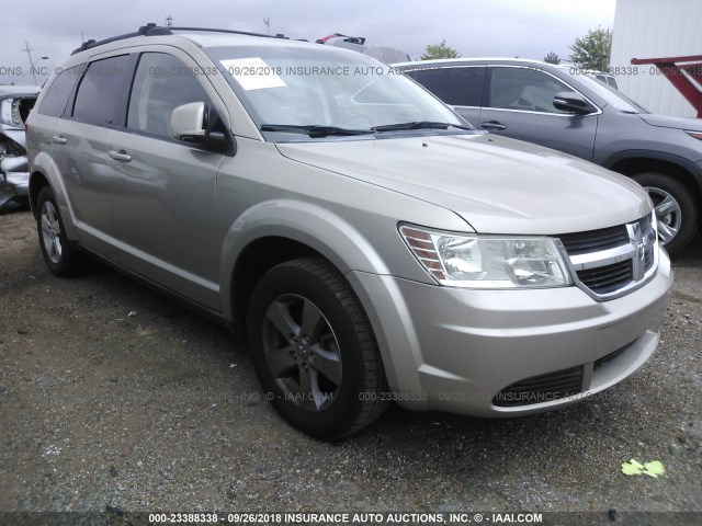 3D4GG57VX9T573886 - 2009 DODGE JOURNEY SXT GOLD photo 1